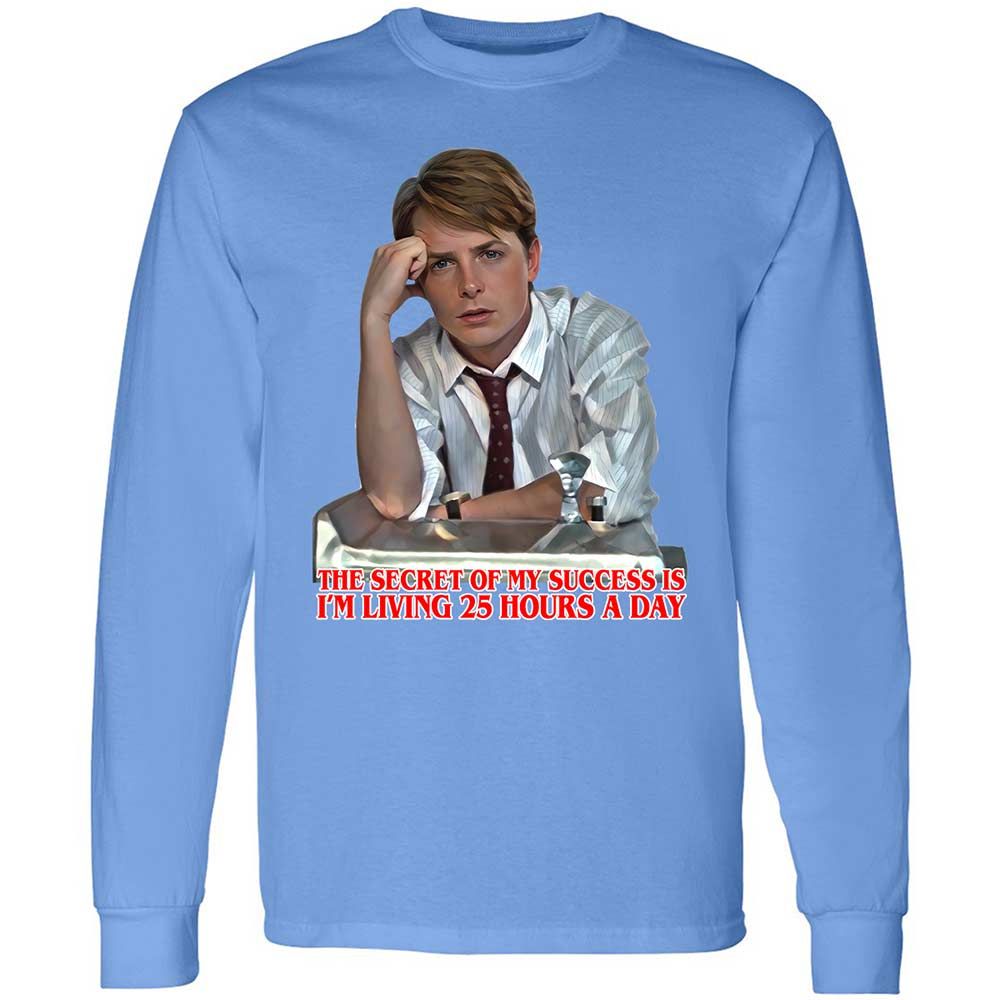 Long Sleeve T-Shirt - 5G84WDS9 - Carolina Blue - 5