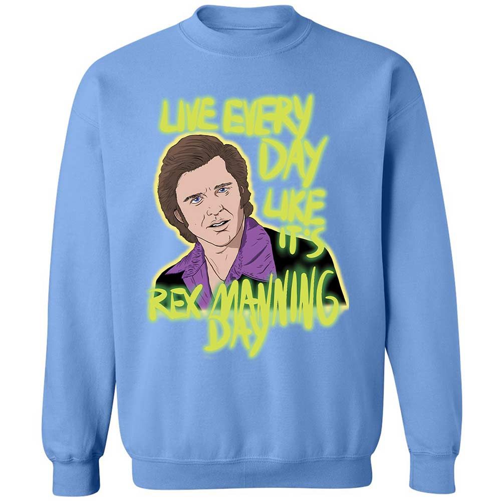 Classic Unisex Sweatshirt - QBS7U99N - Carolina Blue - 5