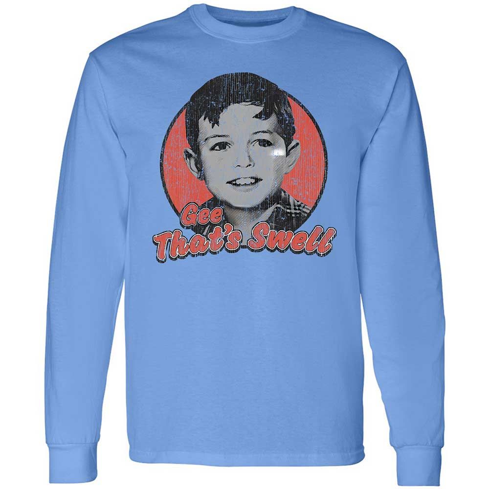 Long Sleeve T-Shirt - 5R5BAMBN - Carolina Blue - 5