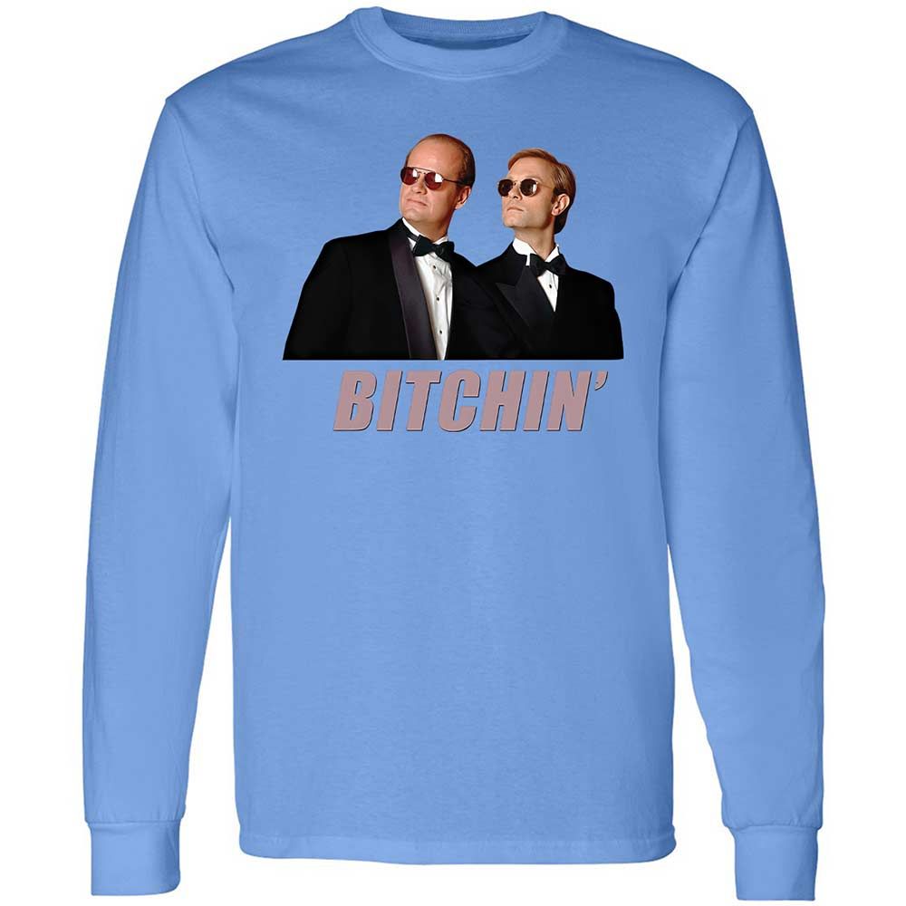 Long Sleeve T-Shirt - CZV5RZL4 - Carolina Blue - 5