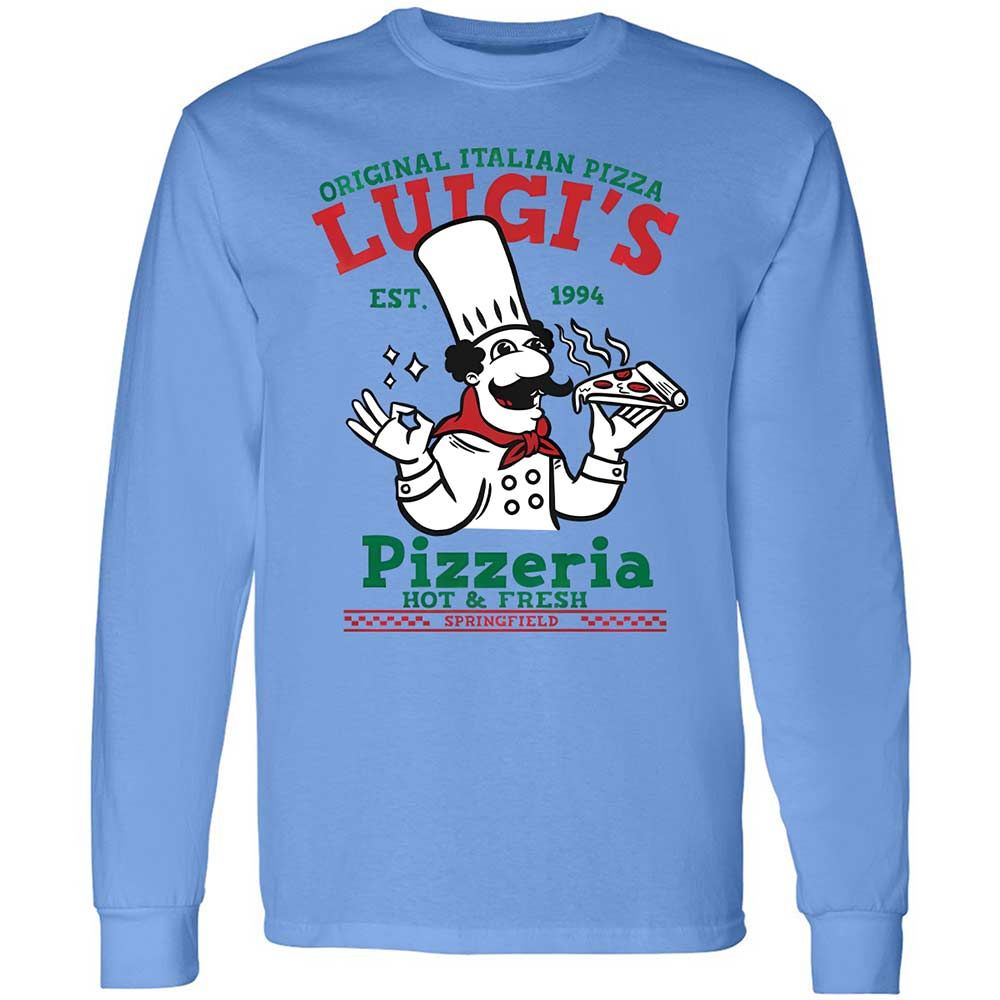 Long Sleeve T-Shirt - Z1FZW234 - Carolina Blue - 5