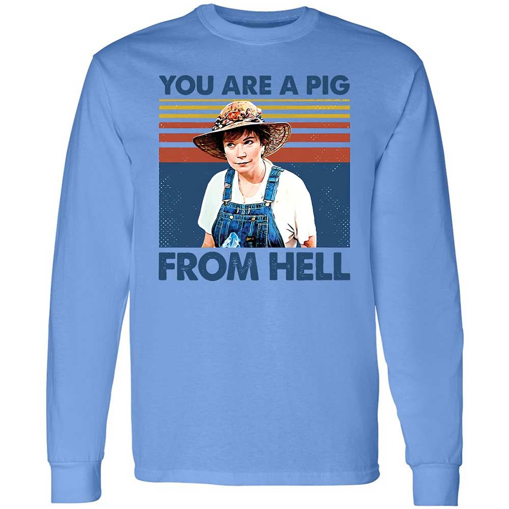 Long Sleeve T-Shirt - 9Z7CXHDD - Carolina Blue - 5