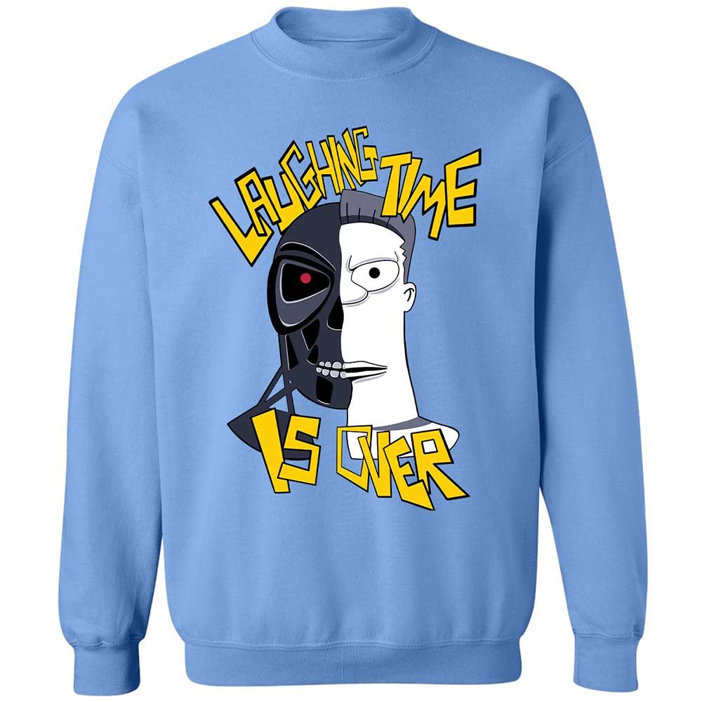 Laughing time is over - Carolina Blue - 5