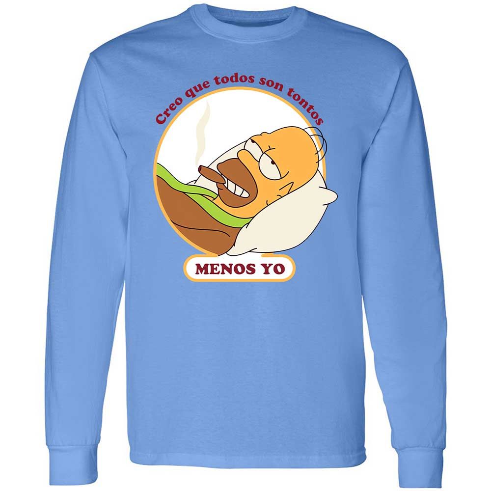Everyone's stupid except me - Carolina Blue - 5