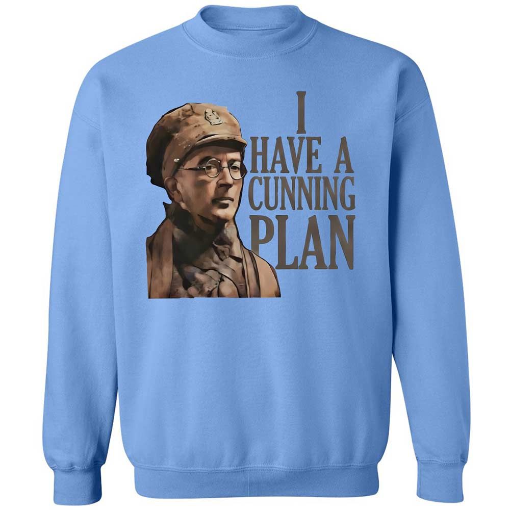 I Have A Cunning Plannn - Carolina Blue - 5