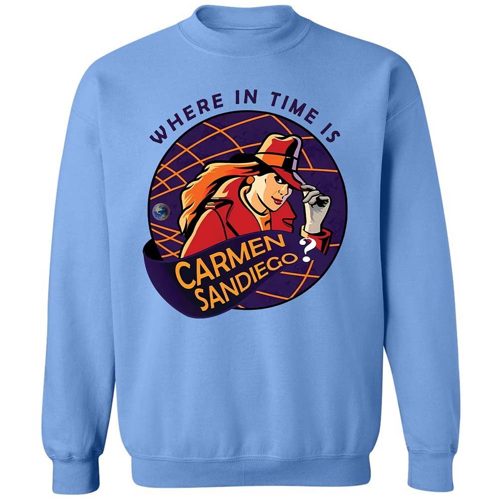Where in Time Is Carmen Sandiego - Carolina Blue - 5