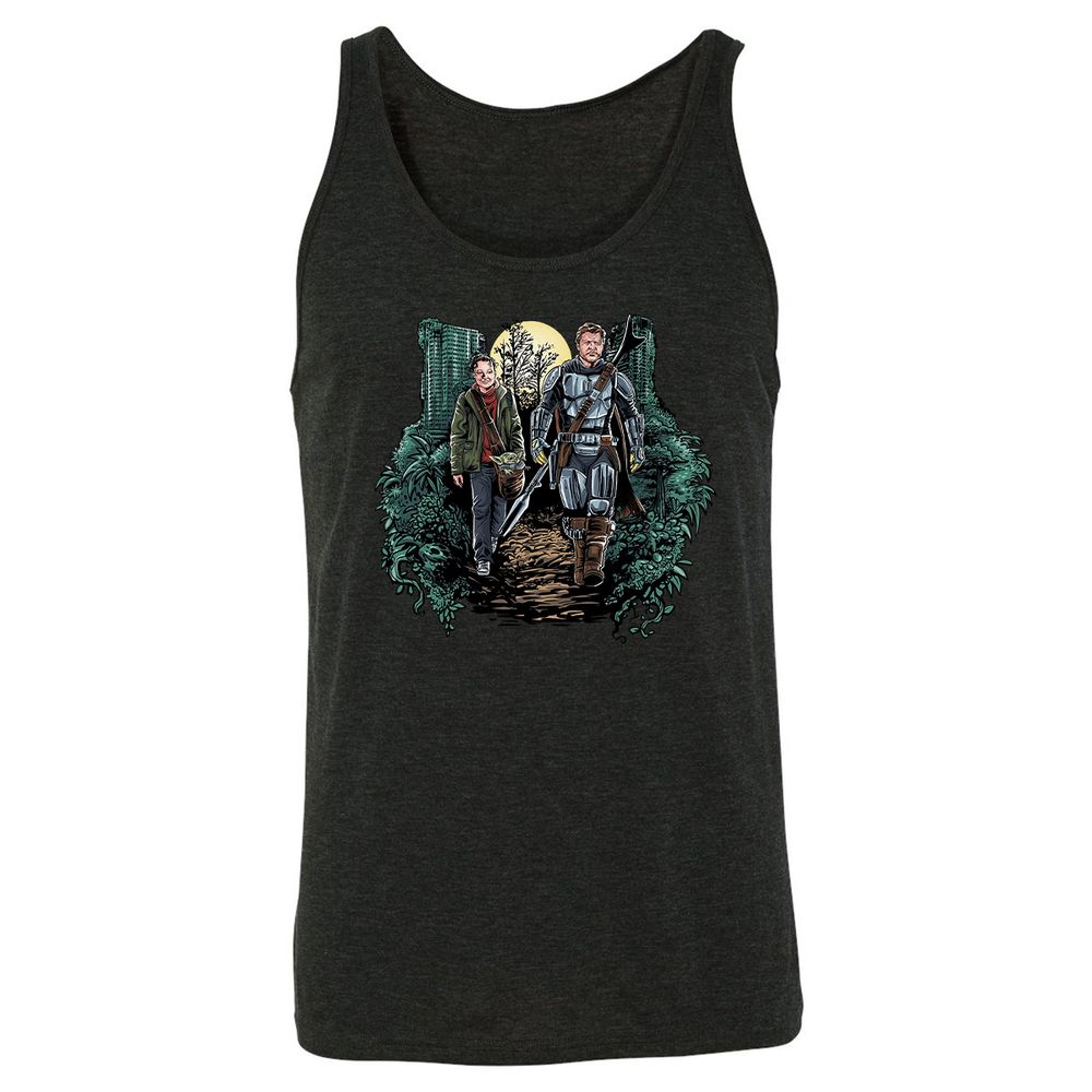 Unisex Jersey Tank - XAKG9V3Q - Charcoal Black Triblend - 5