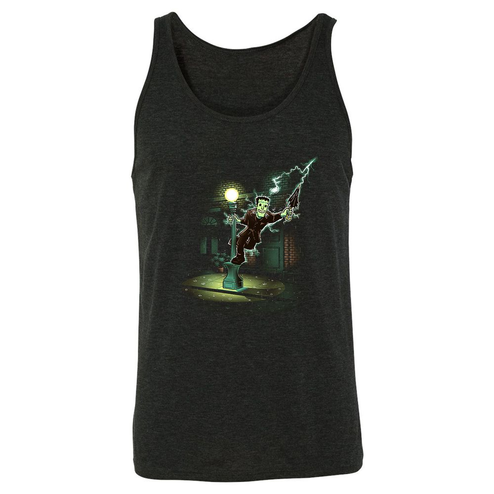 Unisex Jersey Tank - KXVVE7FS - Charcoal Black Triblend - 5