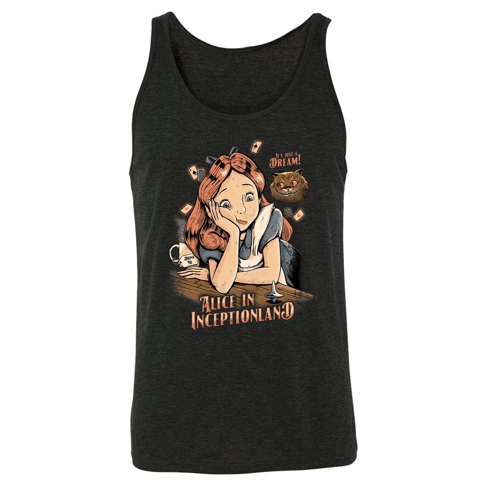 Unisex Jersey Tank - YC4DSTAV - Charcoal Black Triblend - 5