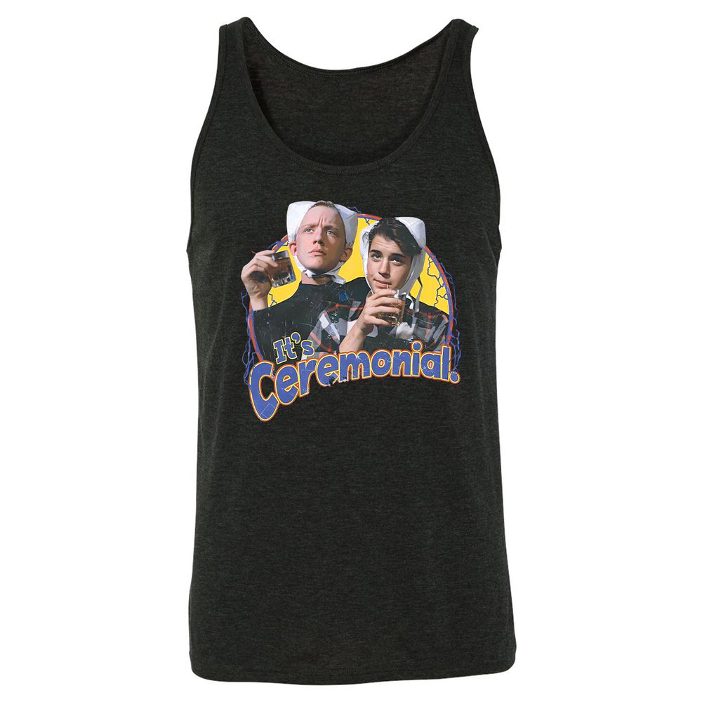 Unisex Jersey Tank - LSAEX5FP - Charcoal Black Triblend - 5