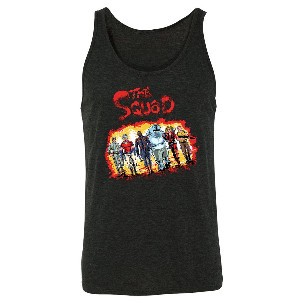 Unisex Jersey Tank - RQXRA9HA - Charcoal Black Triblend - 5