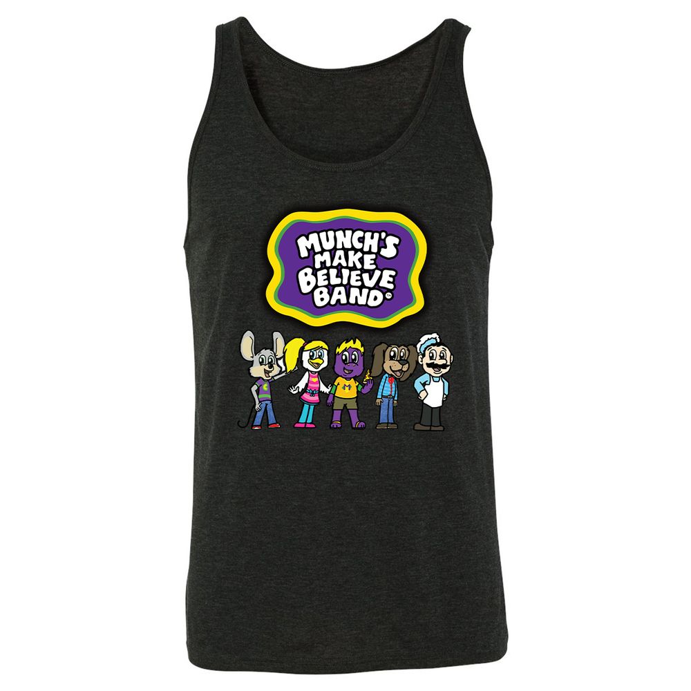 Unisex Jersey Tank - 71HQWSBA - Charcoal Black Triblend - 5
