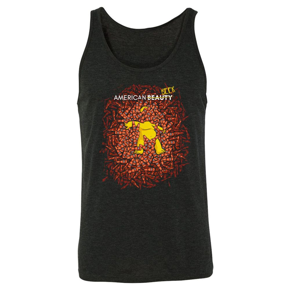 Unisex Jersey Tank - XZHJ3AFG - Charcoal Black Triblend - 5