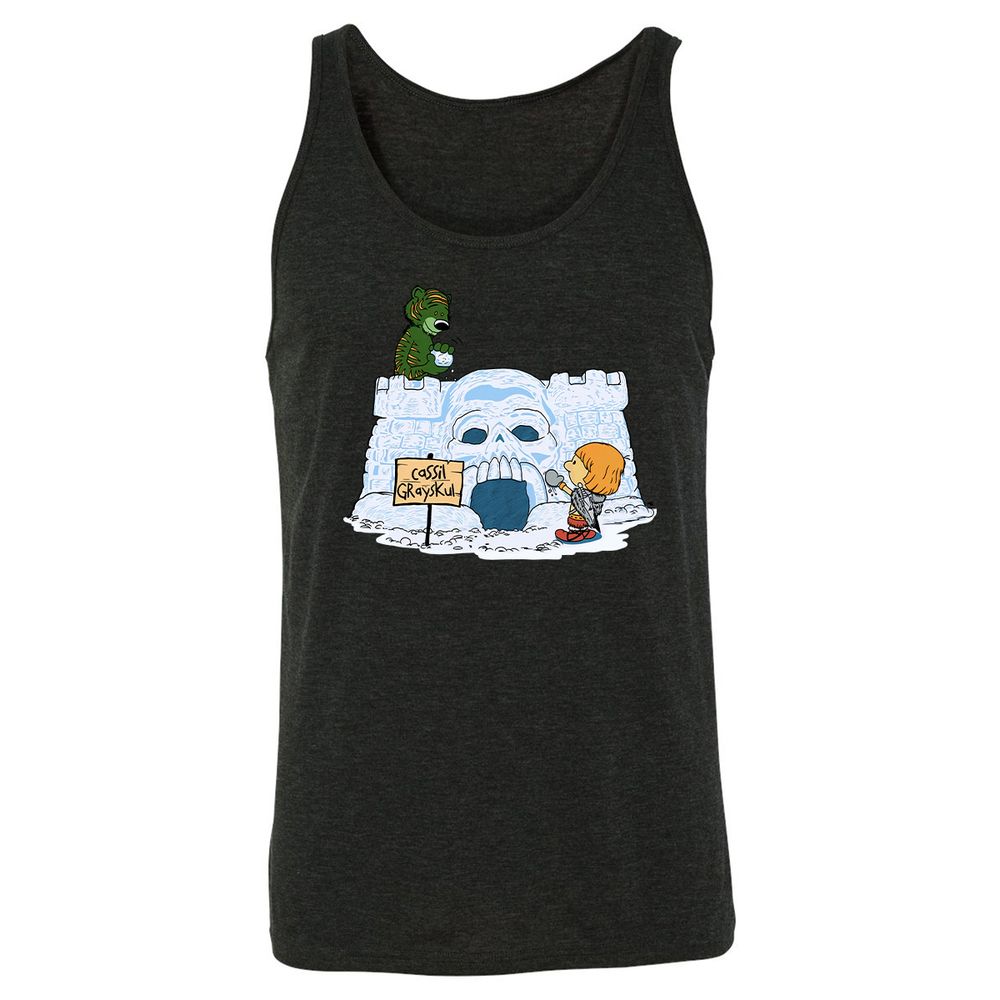 Unisex Jersey Tank - HST1EPUD - Charcoal Black Triblend - 5