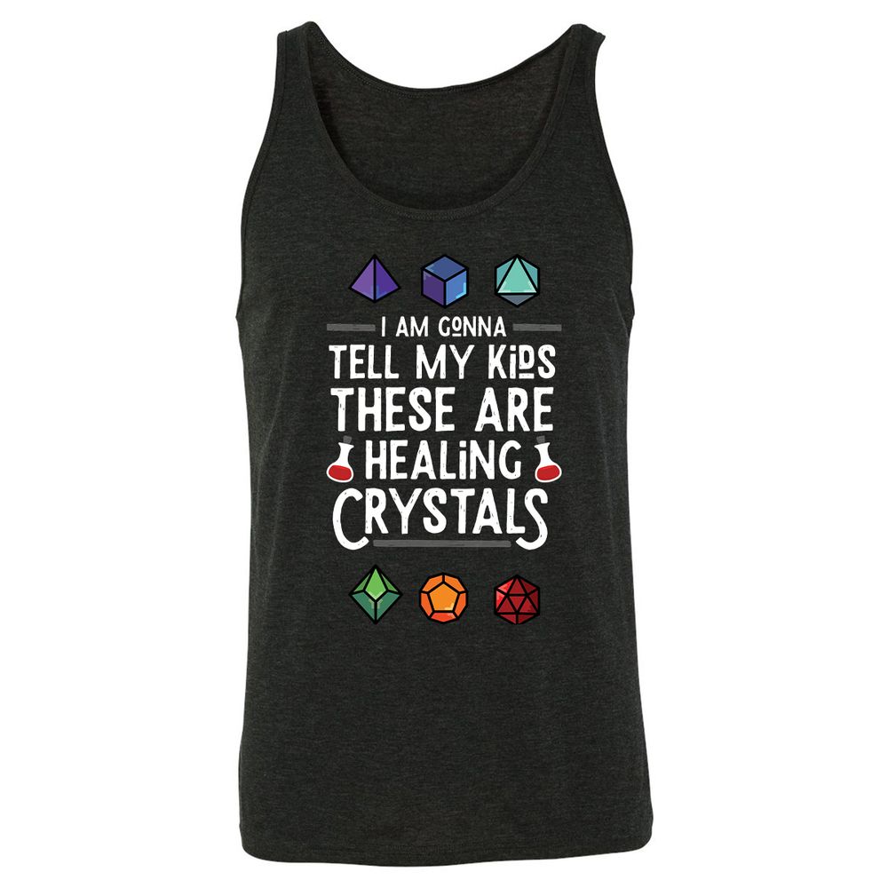 Unisex Jersey Tank - 2D9Z7G88 - Charcoal Black Triblend - 5