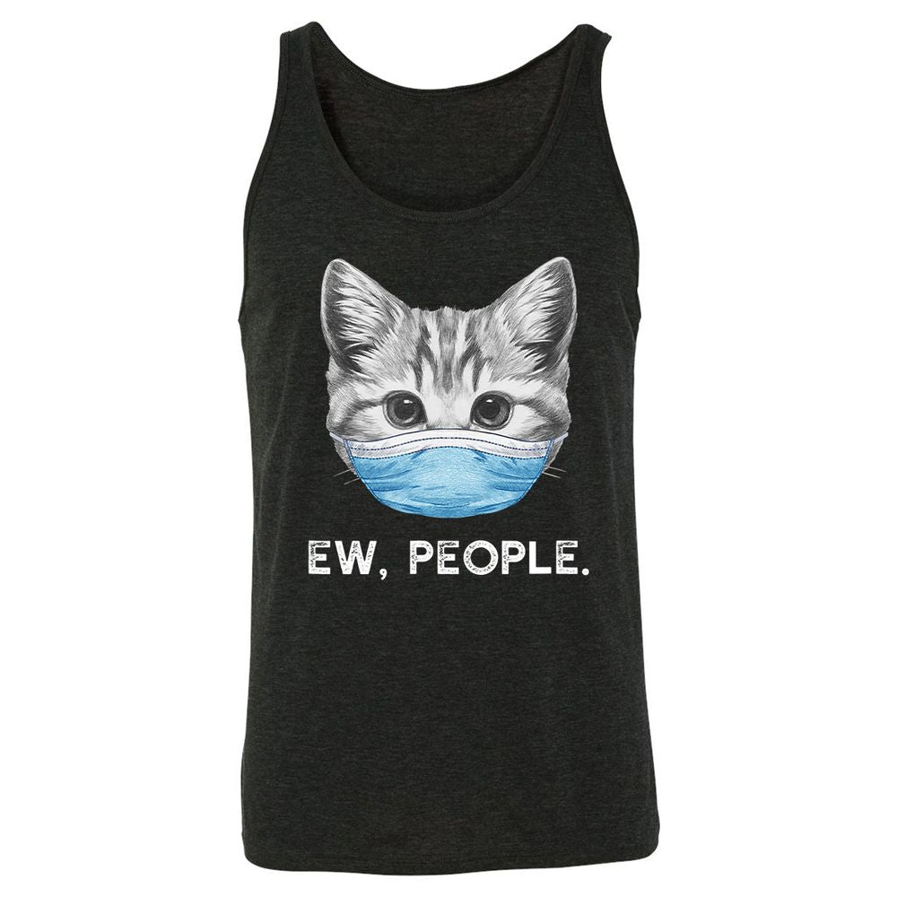 Unisex Jersey Tank - 668QWRVK - Charcoal Black Triblend - 5