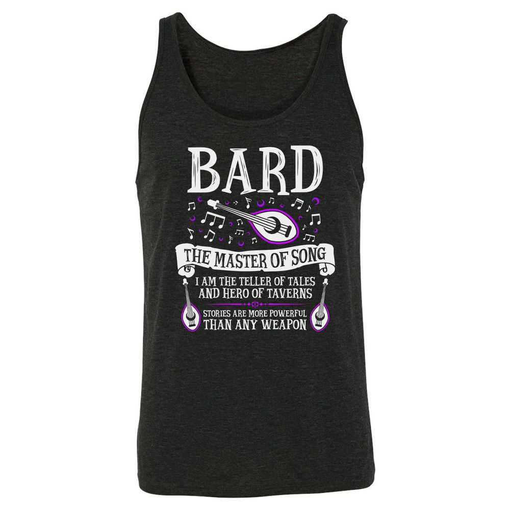 Unisex Jersey Tank - XWDNL3YW - Charcoal Black Triblend - 5