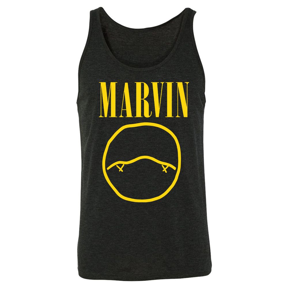 Unisex Jersey Tank - MWAMBEQW - Charcoal Black Triblend - 5
