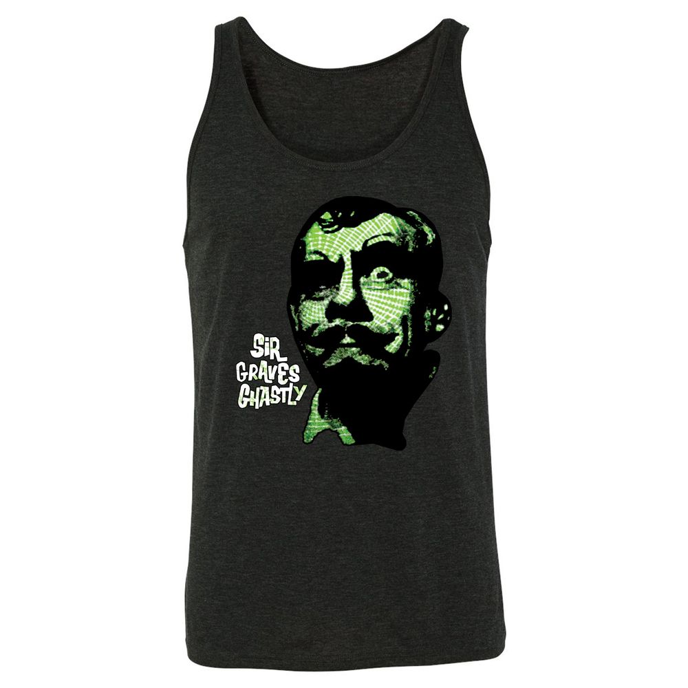 Unisex Jersey Tank - 6B29DUMY - Charcoal Black Triblend - 5