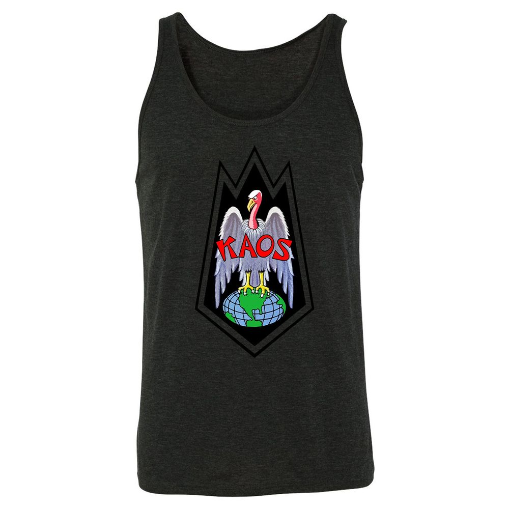 Unisex Jersey Tank - KMRYZ35B - Charcoal Black Triblend - 5