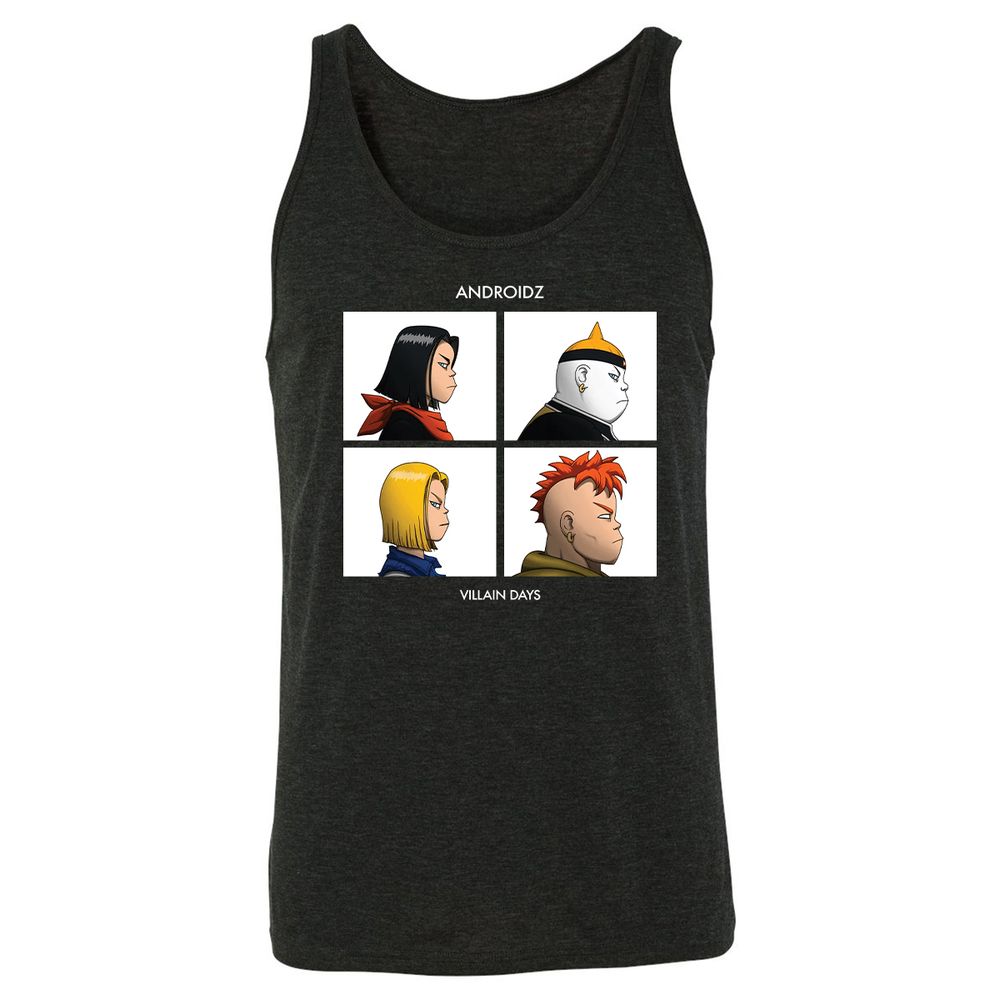Unisex Jersey Tank - KAREY78S - Charcoal Black Triblend - 5