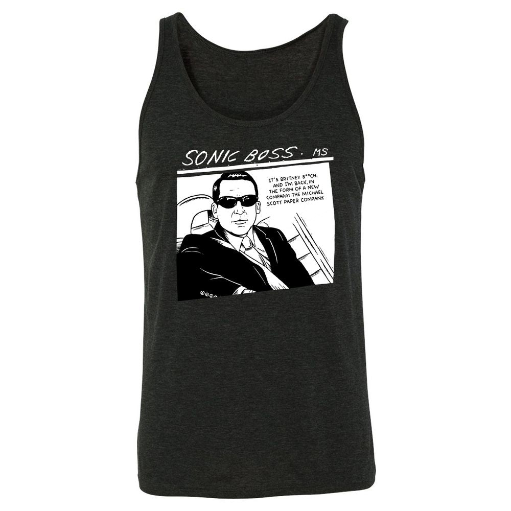 Unisex Jersey Tank - EG816K7N - Charcoal Black Triblend - 5