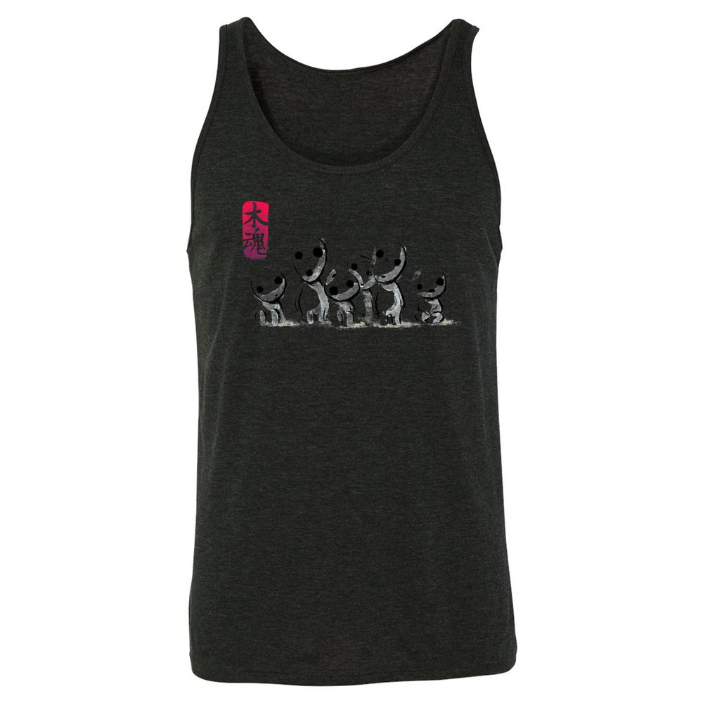 Unisex Jersey Tank - SUBYPDQ4 - Charcoal Black Triblend - 5