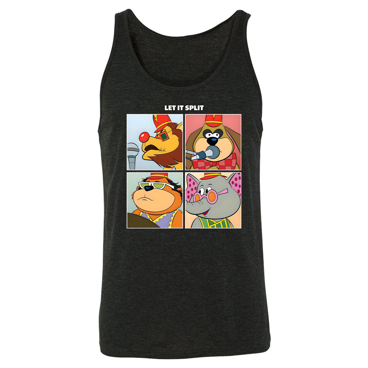 Unisex Jersey Tank - NALH4Z64 - Charcoal Black Triblend - 5