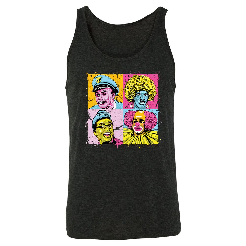 Unisex Jersey Tank - SJ9ZFFCC - Charcoal Black Triblend - 5