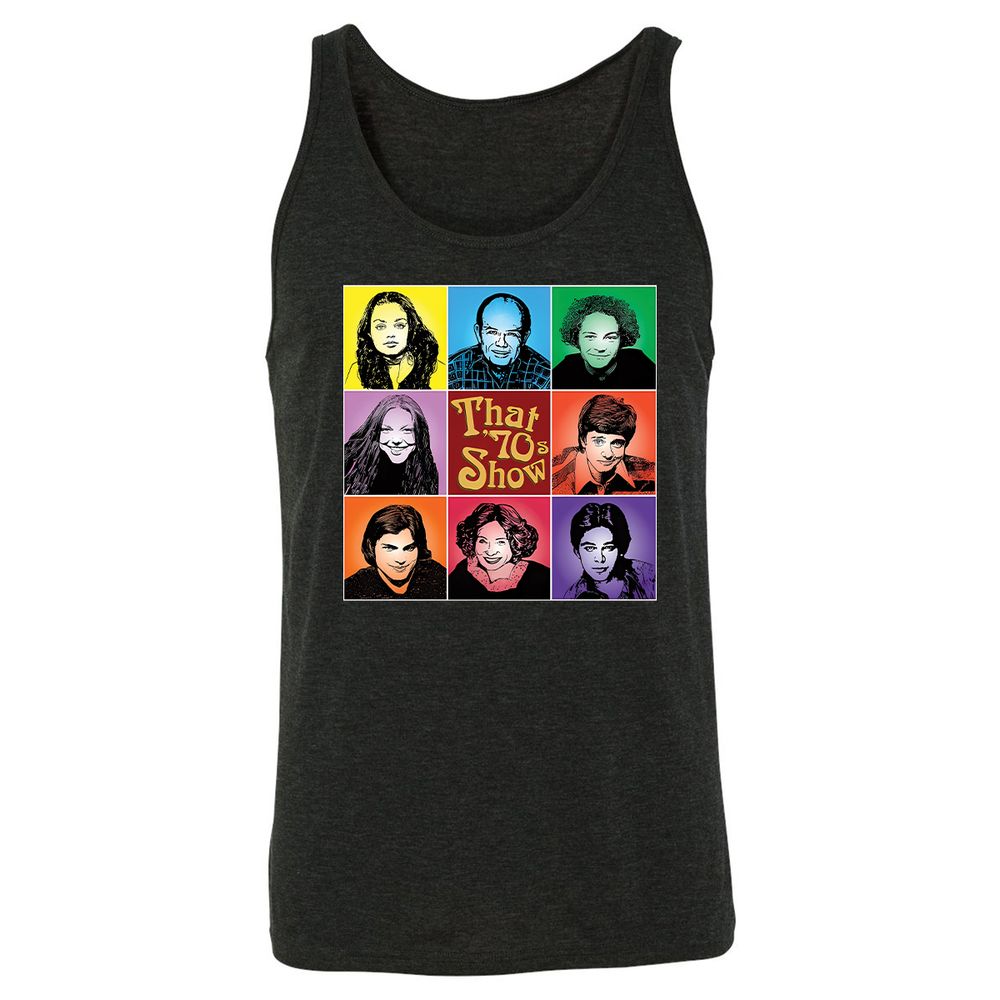 Unisex Jersey Tank - DSAYVBJJ - Charcoal Black Triblend - 5