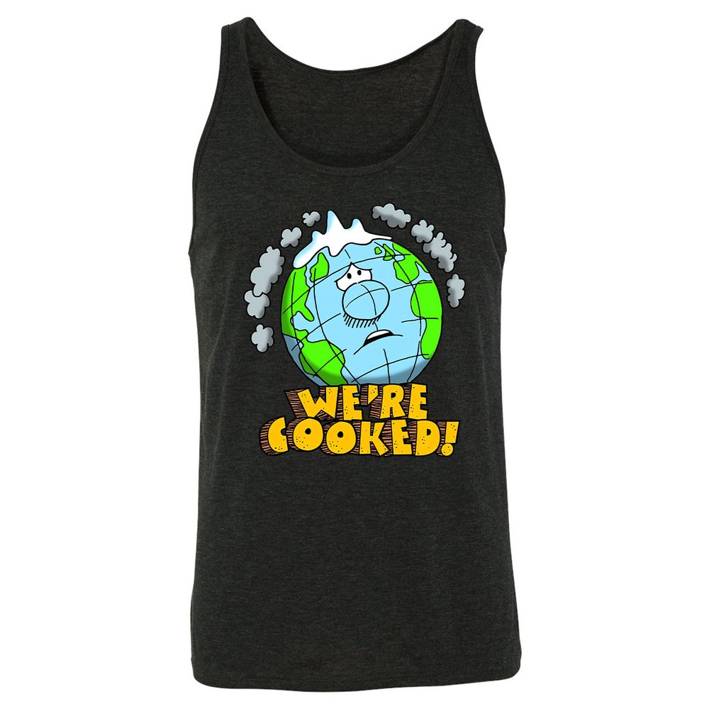 Unisex Jersey Tank - L4KBXNT5 - Charcoal Black Triblend - 5