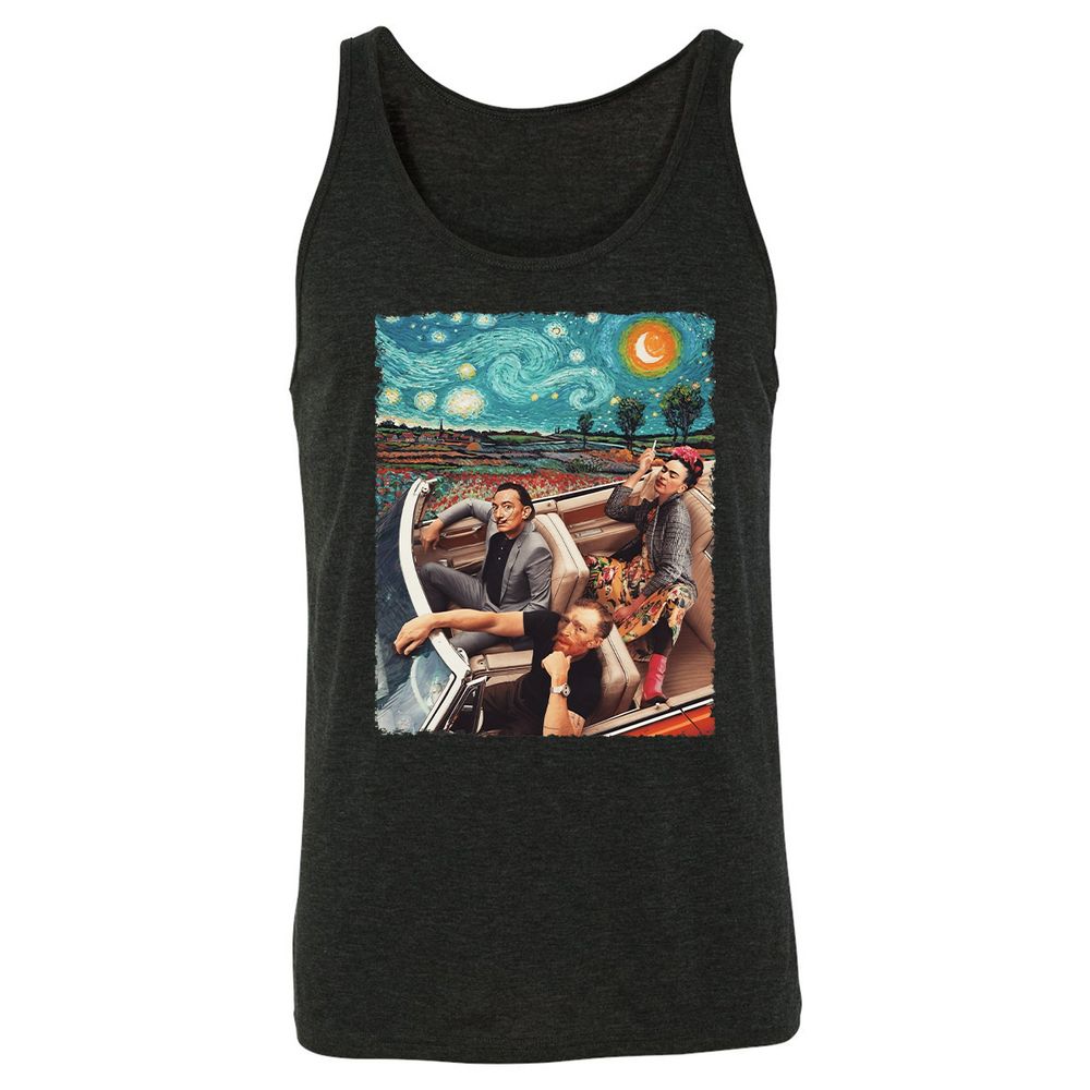 Unisex Jersey Tank - D5NNJCXH - Charcoal Black Triblend - 5