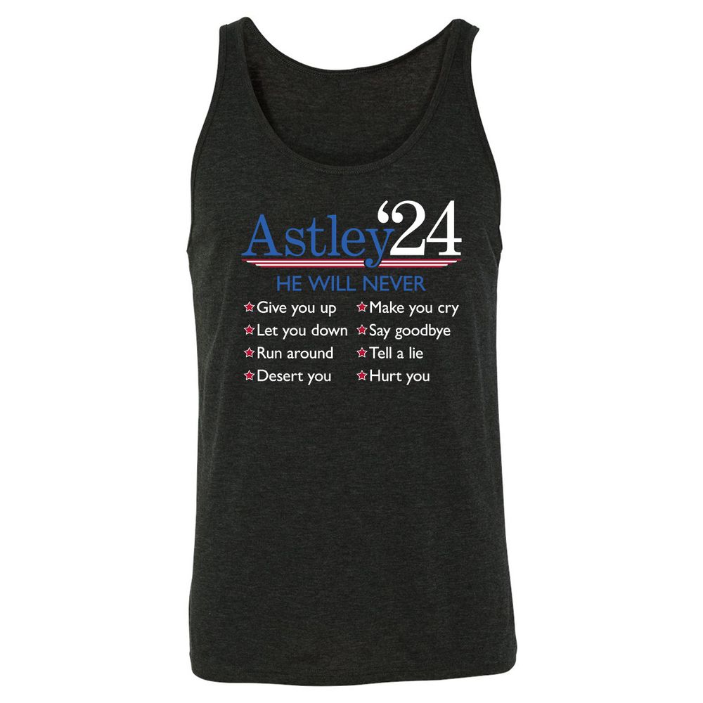 Unisex Jersey Tank - 1BS6X2M8 - Charcoal Black Triblend - 5