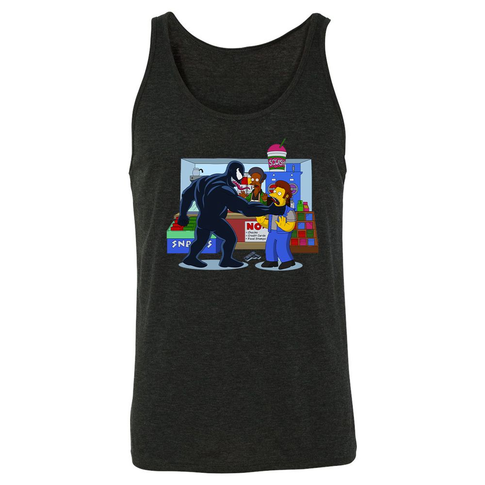 Unisex Jersey Tank - UT5WTU7H - Charcoal Black Triblend - 5