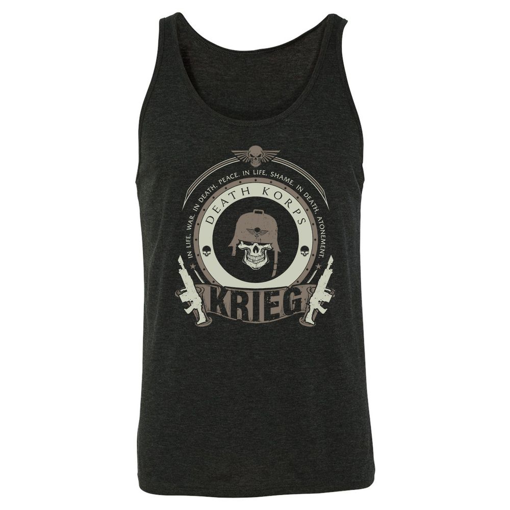 Unisex Jersey Tank - RM46151Y - Charcoal Black Triblend - 5