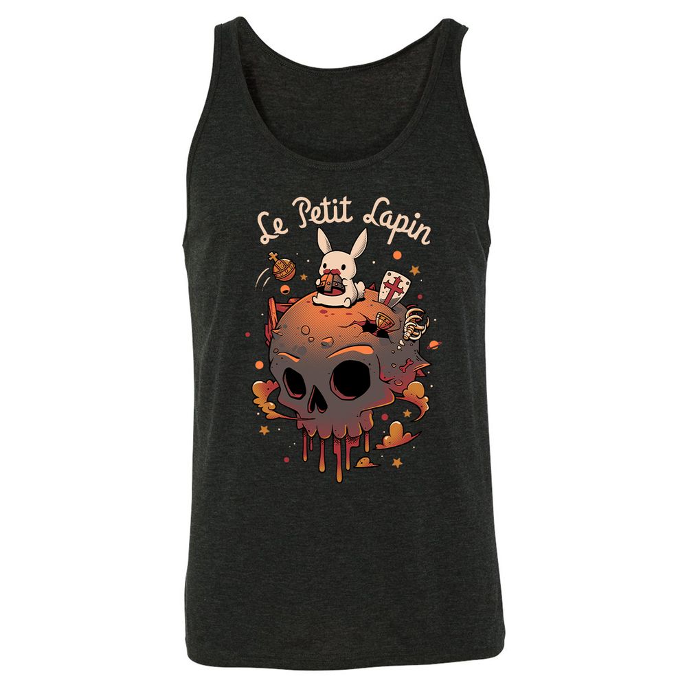 Unisex Jersey Tank - VEPLFMVA - Charcoal Black Triblend - 5