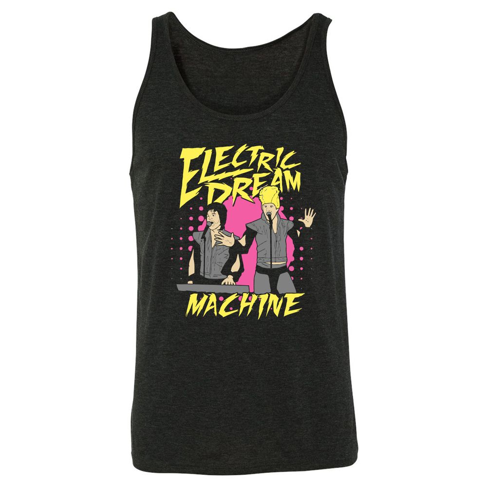 Unisex Jersey Tank - 9VSS82L6 - Charcoal Black Triblend - 5