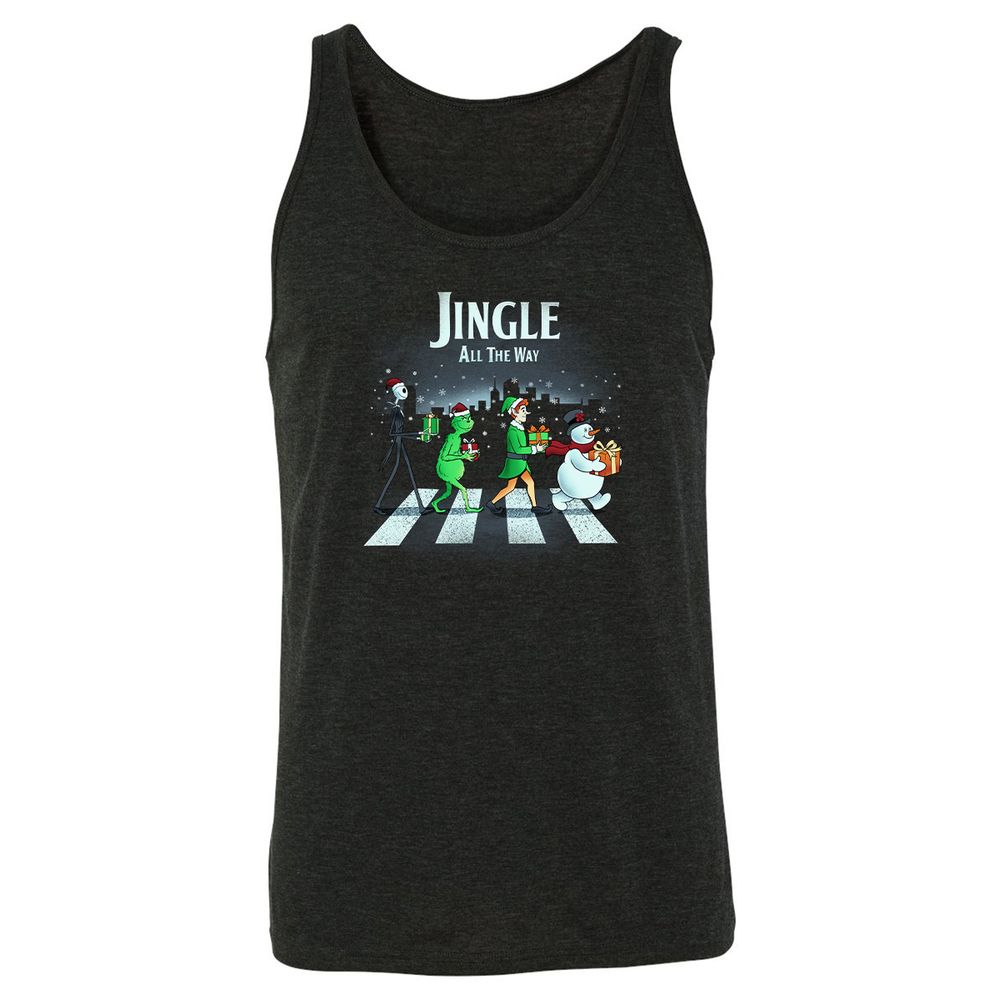 Jingle All The Way - Charcoal Black Triblend - 5