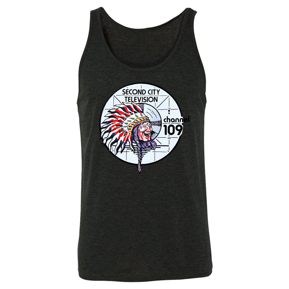 Unisex Jersey Tank - SZ3N2ZJV - Charcoal Black Triblend - 5