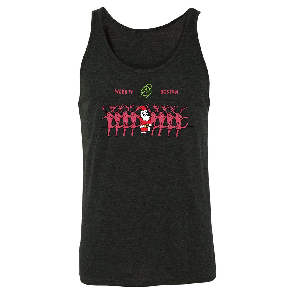 Unisex Jersey Tank - UZPP8MHW - Charcoal Black Triblend - 5