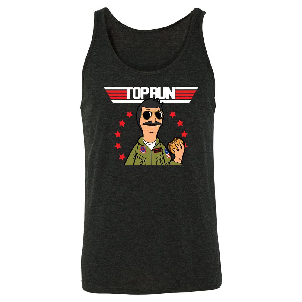 Unisex Jersey Tank - PRLT8F7Z - Charcoal Black Triblend - 5