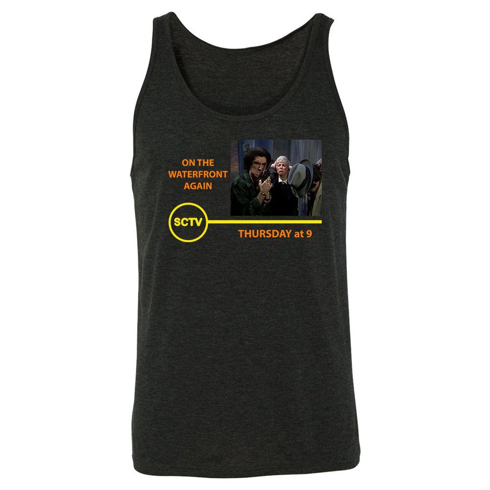 Unisex Jersey Tank - ULLJN6TU - Charcoal Black Triblend - 5