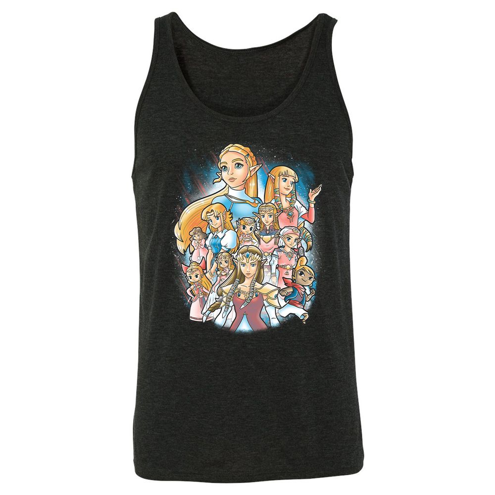Unisex Jersey Tank - WRRFSRF9 - Charcoal Black Triblend - 5