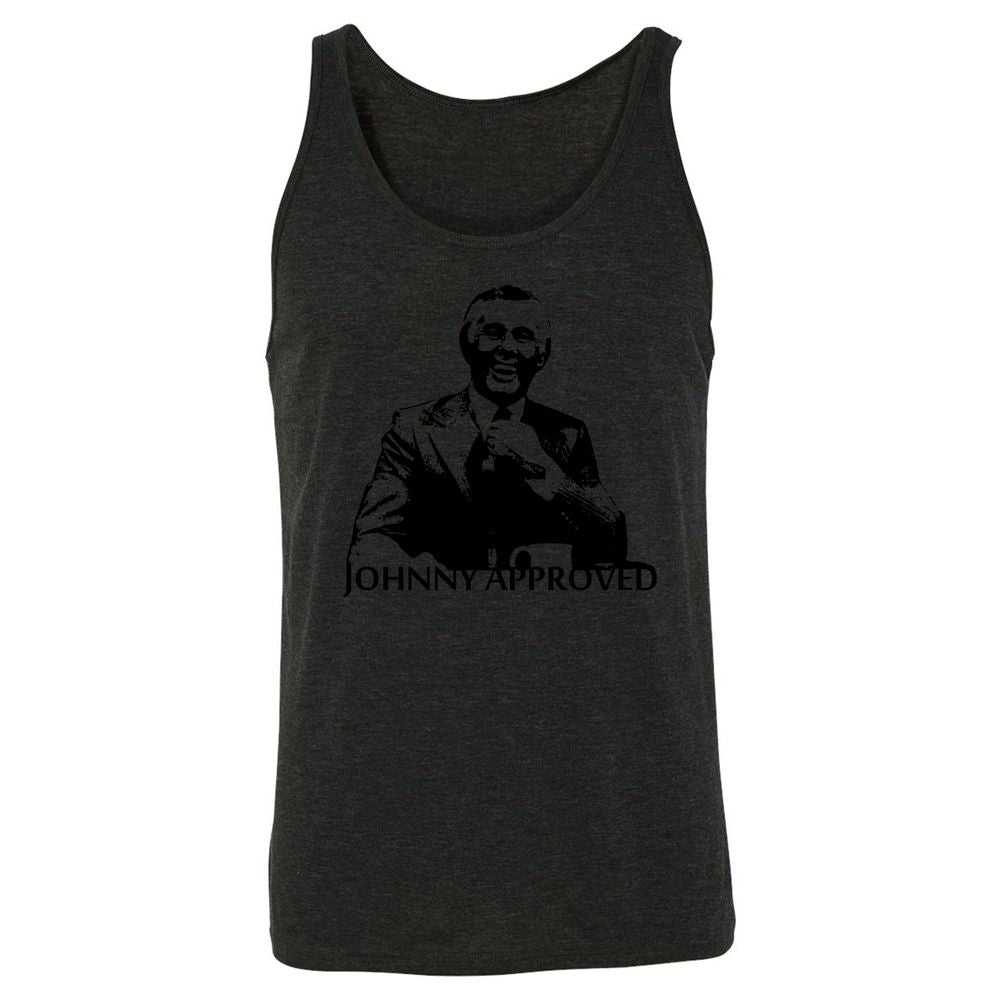 If it's good, Johnny Approves - Charcoal Black Triblend - 5