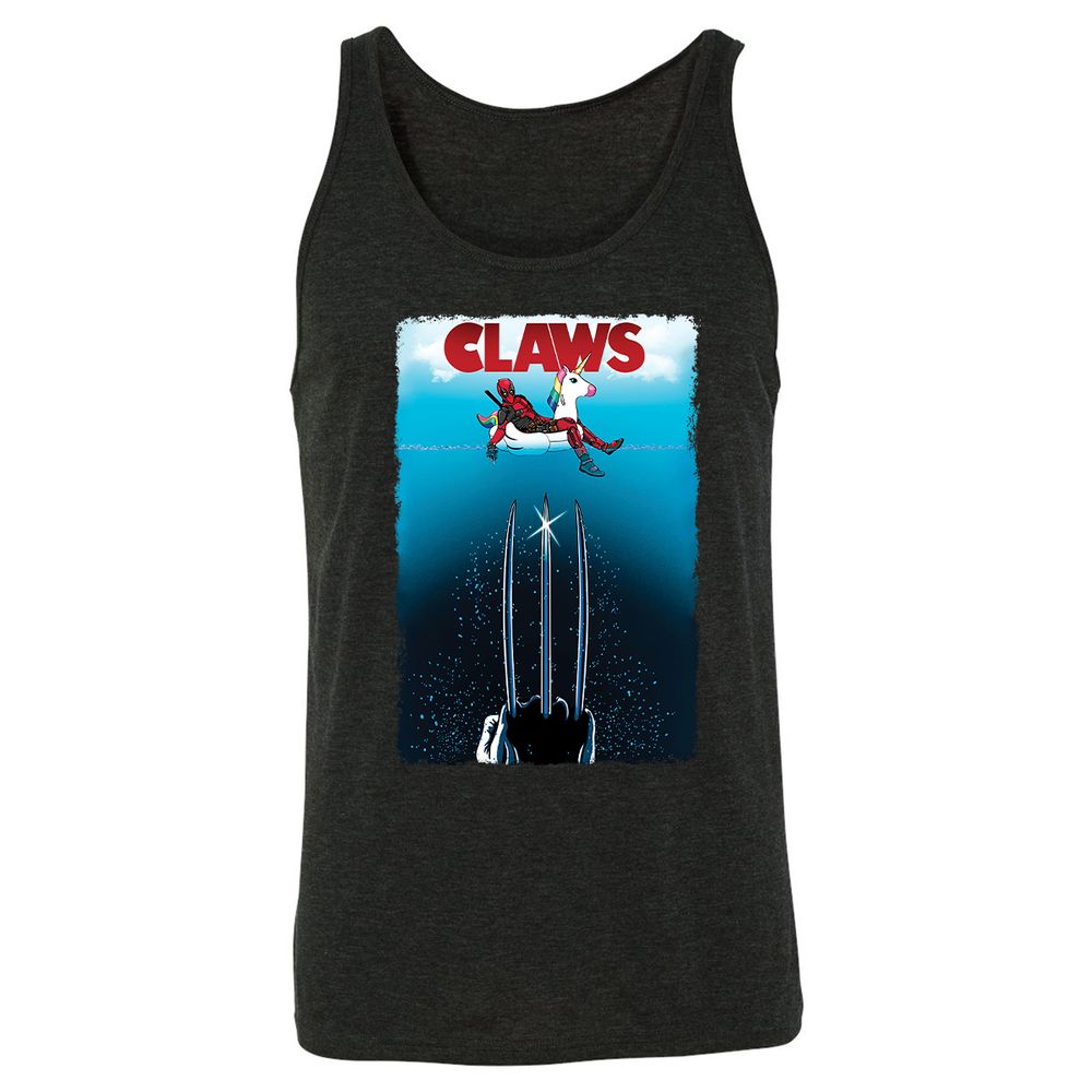 Unisex Jersey Tank - RFEP8QQH - Charcoal Black Triblend - 5