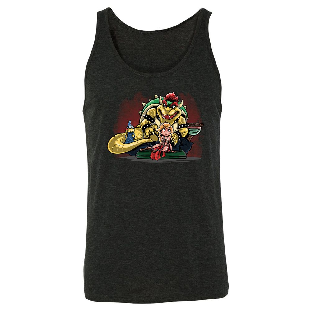 Unisex Jersey Tank - SUVBAG24 - Charcoal Black Triblend - 5