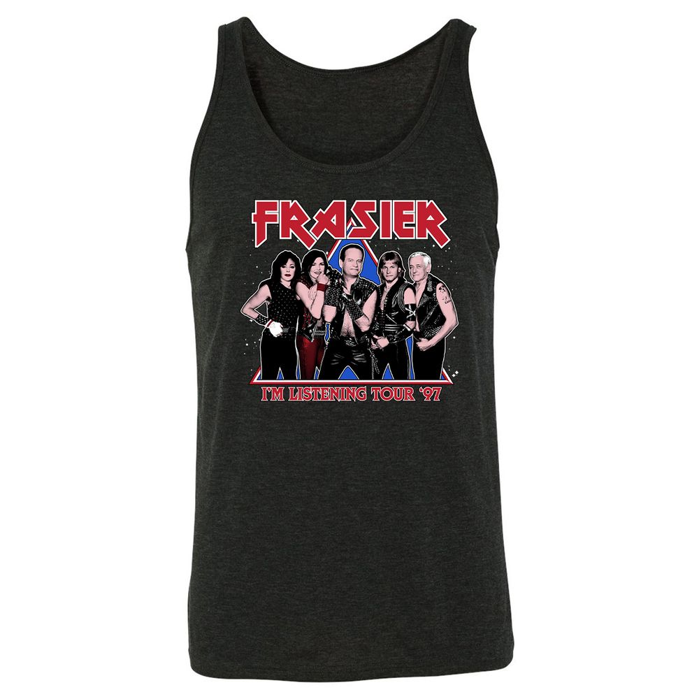 Unisex Jersey Tank - M2MXFRRL - Charcoal Black Triblend - 5