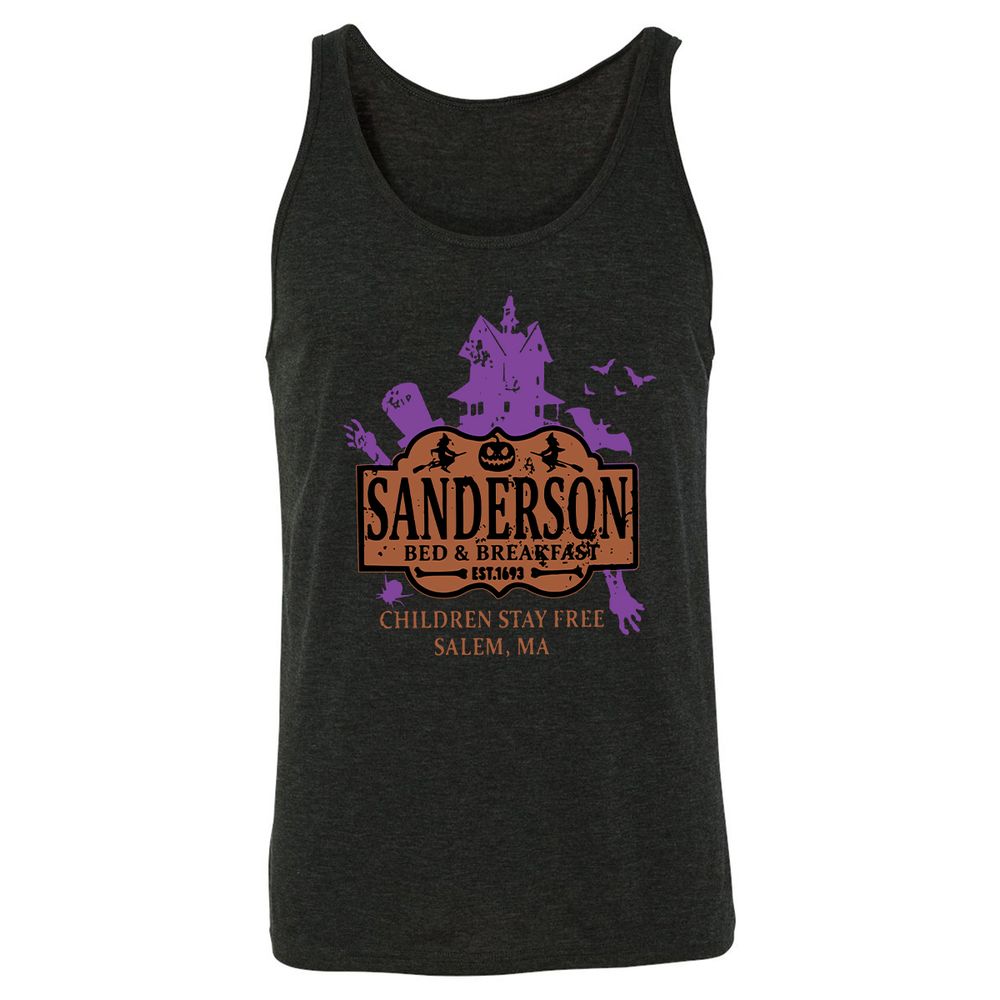 Unisex Jersey Tank - 5DMZSS7G - Charcoal Black Triblend - 5