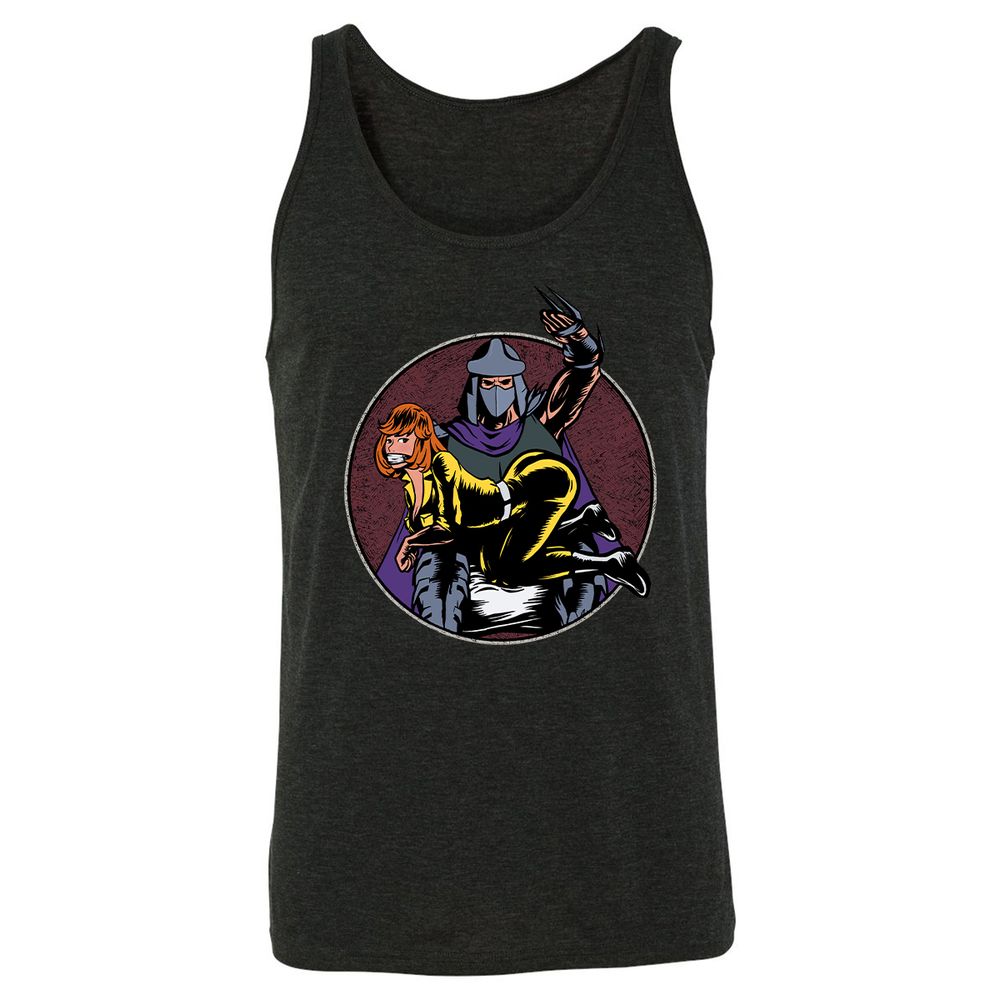 Unisex Jersey Tank - 4ZSHATGP - Charcoal Black Triblend - 5