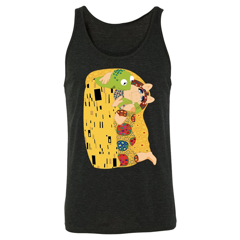 Unisex Jersey Tank - RWYDMAP6 - Charcoal Black Triblend - 5